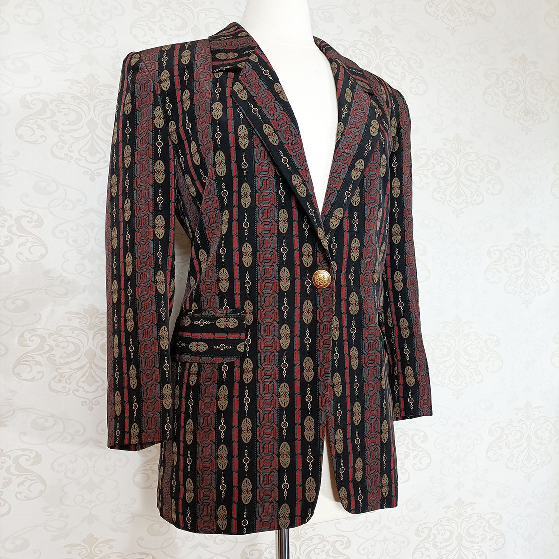 (80s/90s) Art deco blazer - Size 8-12