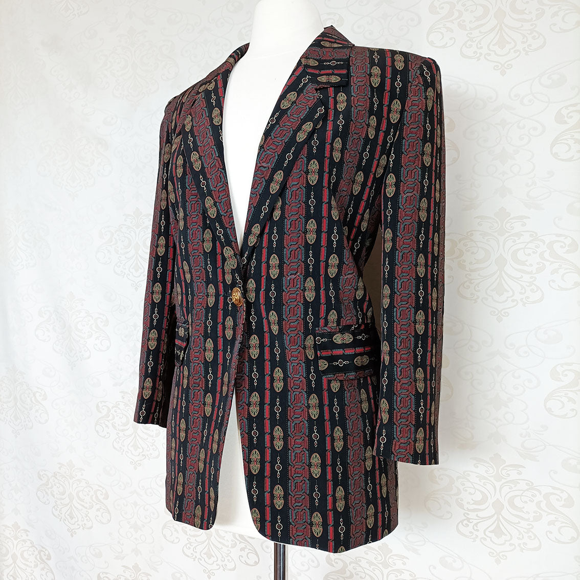 (80s/90s) Art deco blazer - Size 8-12