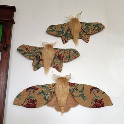 Big Bugle Boy Moth decoration - 60cm/23.6in