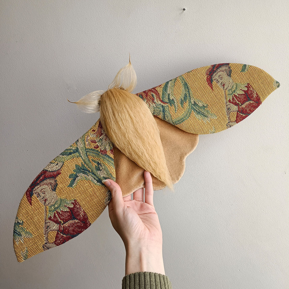 Big Bugle Boy Moth decoration - 60cm/23.6in