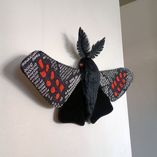 Mothman Moth decoration - 41cm/16in