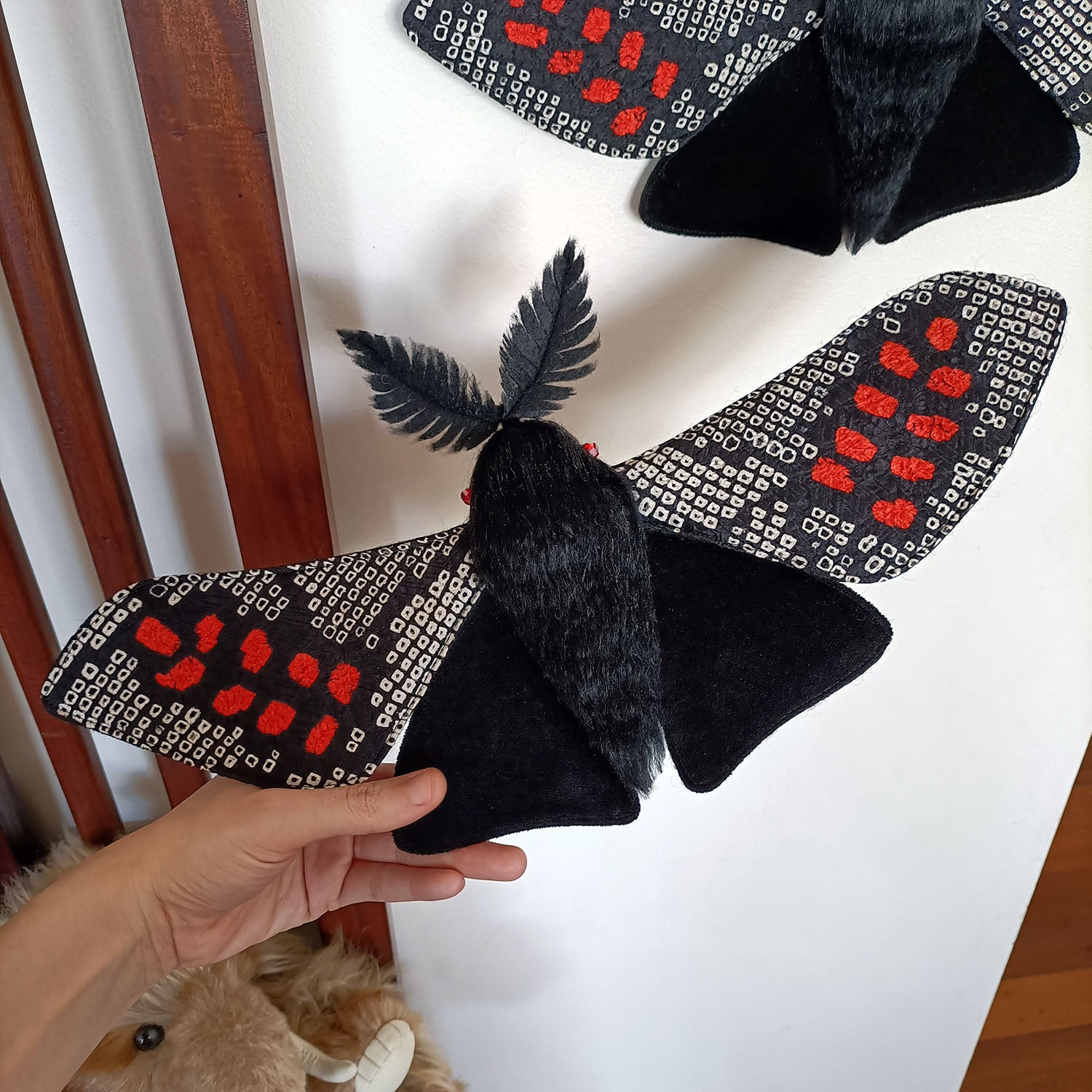 Mothman Moth decoration - 41cm/16in – Clover & Moth