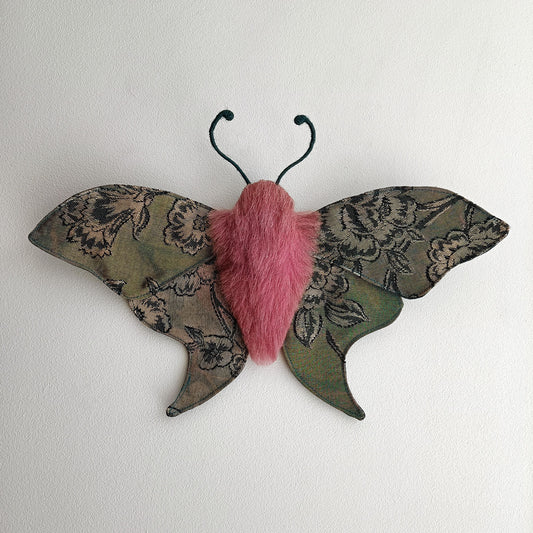 Umeshu #8 Moth decoration - 40cm/15.5in