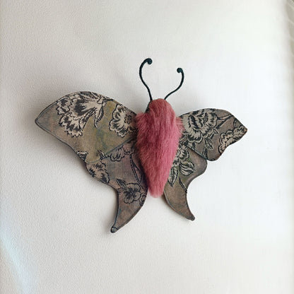 Umeshu #8 Moth decoration - 40cm/15.5in