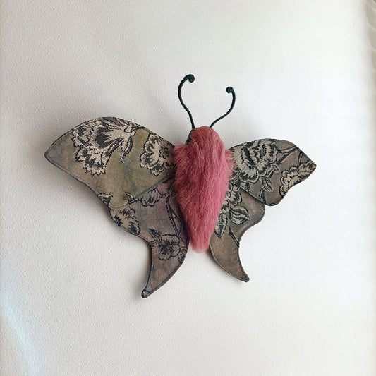 Umeshu #8 Moth decoration - 40cm/15.5in