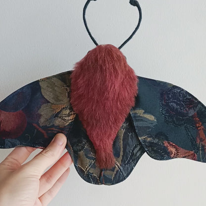 Umeshu #4 Moth decoration - 40cm/15.5in