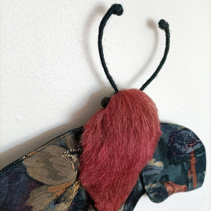 Umeshu #4 Moth decoration - 40cm/15.5in